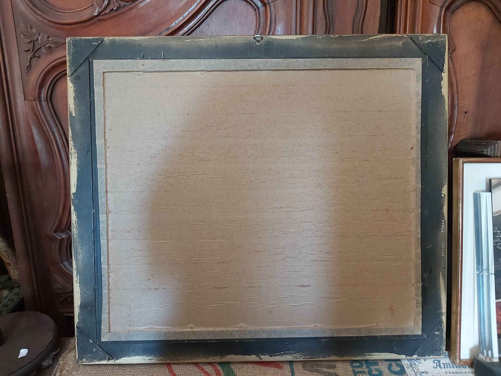 Tableau bord de mer, saint-clair