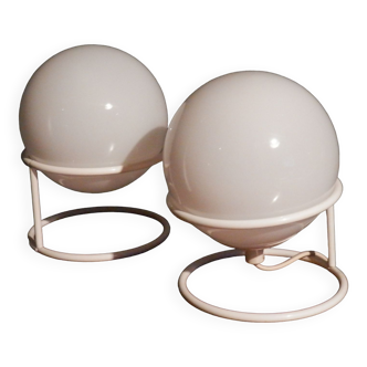 Pair of vintage lamps 1970