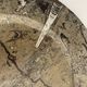 Round plate, fossil marble catch-all 35cm