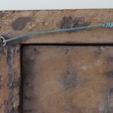Antique carved wooden window and shutter from Rajasthan
