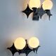 Pair of Brutalist sconces by Marc Weinstein, Germany, 1960s