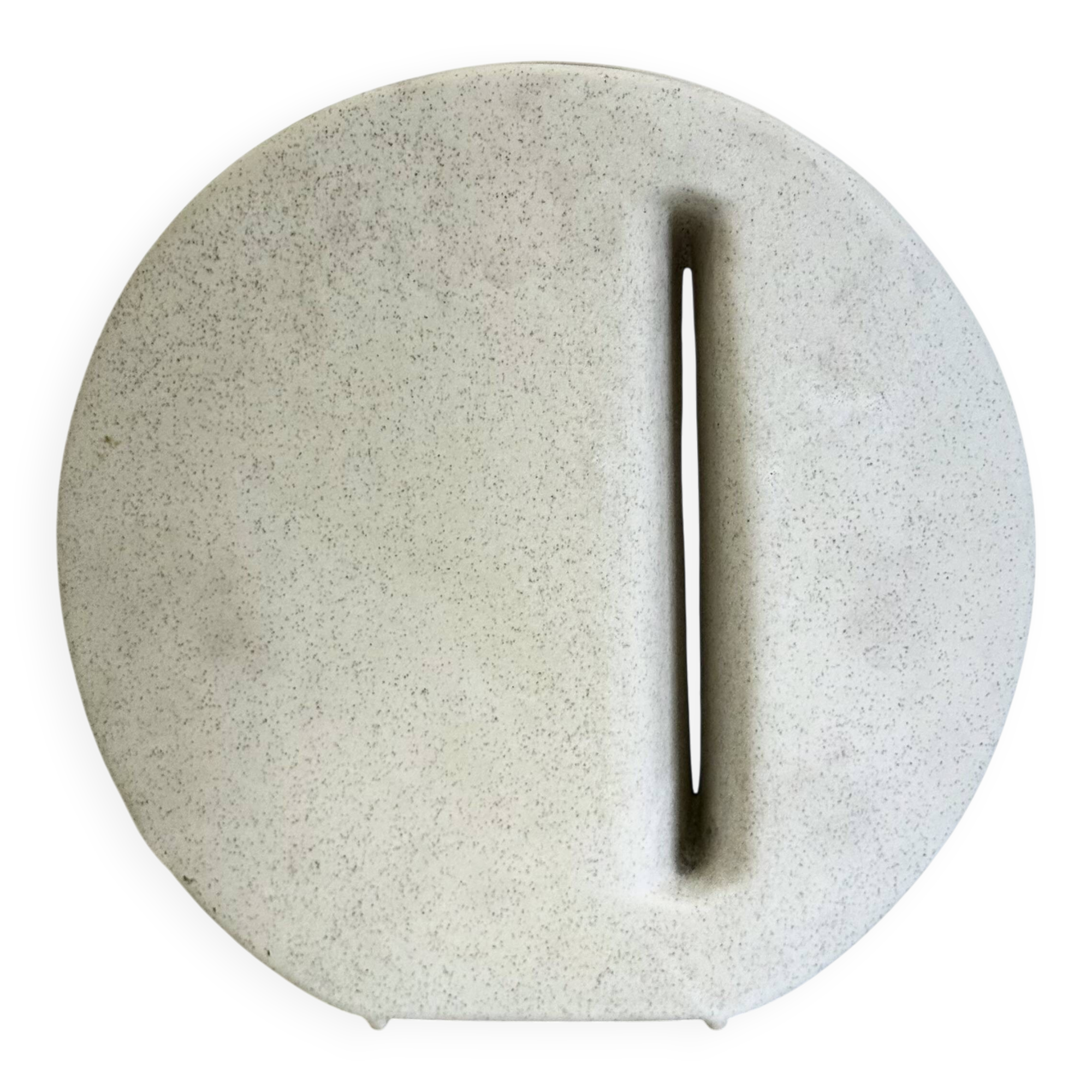 Ceramic vase by Nereo Boaretto in off white