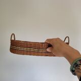Oval basket with handles