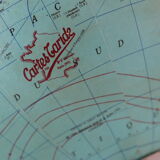 Luminous globe taride glass 1966