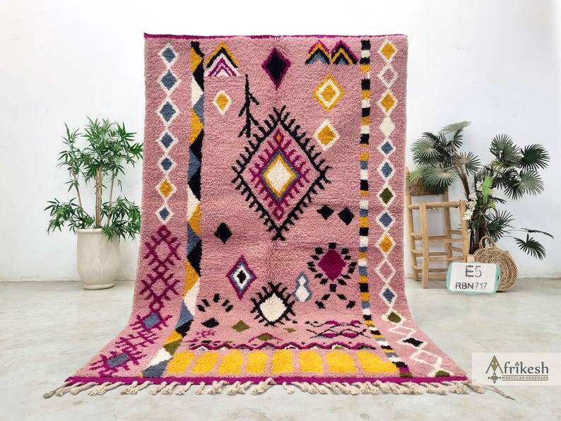 AZILAL PINK Rug 150/250cm