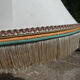 Vintage fringed suspension chandelier