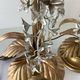 Pair of Lamps Attributed to Hans Kogl Vintage 1970 Hollywood Regency Wisteria