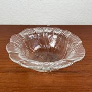Small vintage bowl from the Eden series in glass by Lars Hellsten for Orrefors, Sweden, 1970s.