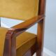 Mid century high back chair Italy 1950