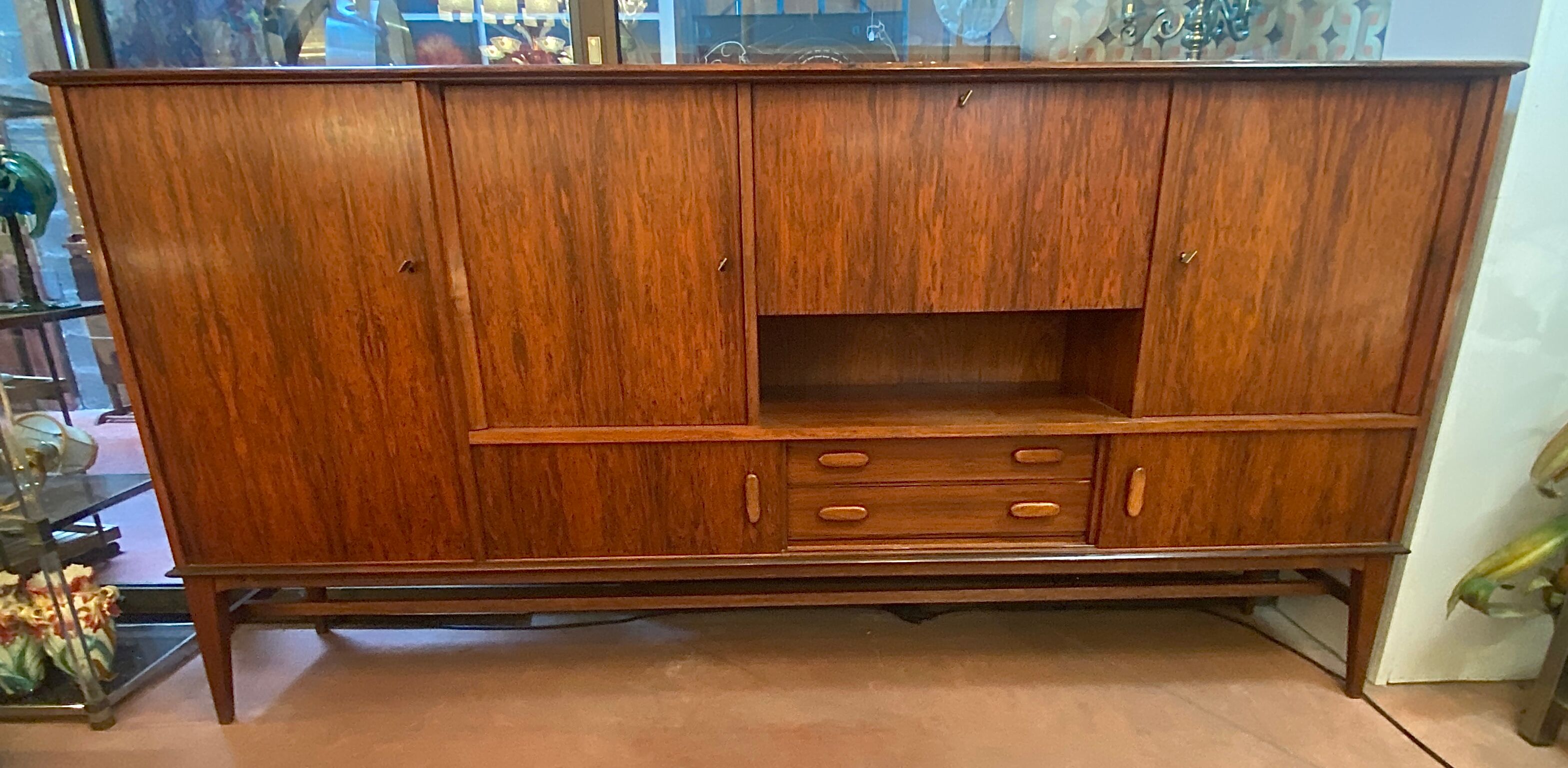 Scandinavian row high rosewood rio for arno circa 60