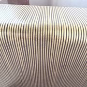 Art Deco coffee table in lacquer and brass