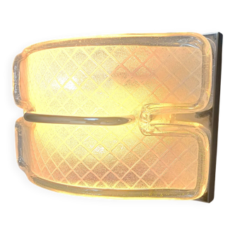 Vintage Murano glass wall lamp, 1970s