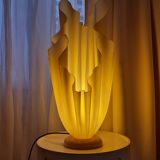 Art Deco style flame lamp