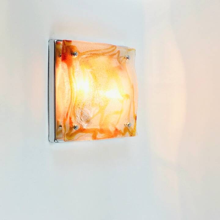 Murano Glass Ceiling Light By Toni Zuccheri For Mazzega, Italy, 1970s