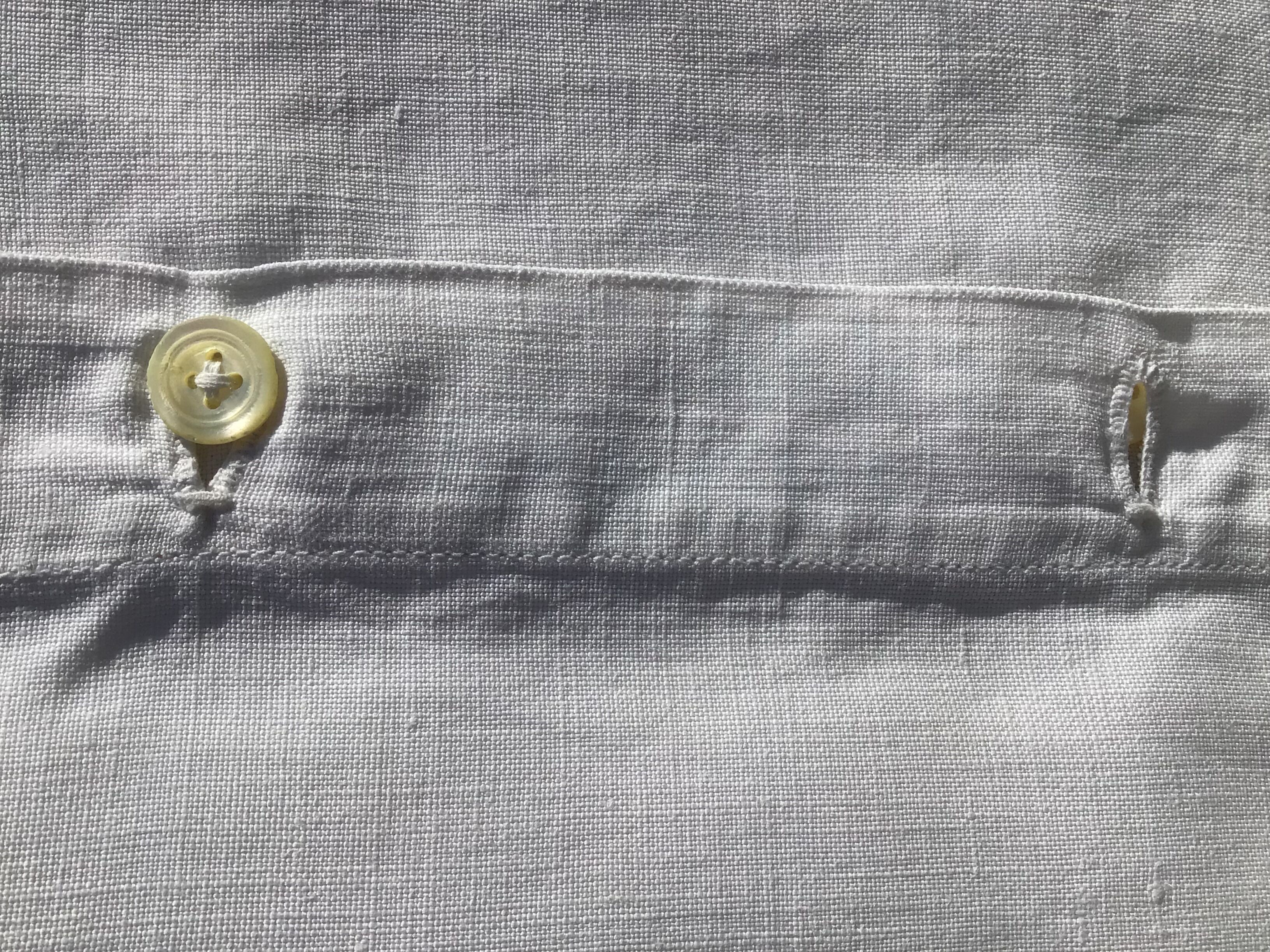 Pillowcase linen embroidered RR interlaced day scale