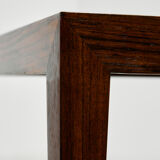 Table basse modèle 130 en palissandre par Severin Hansen pour Haslev Møbelfabrik