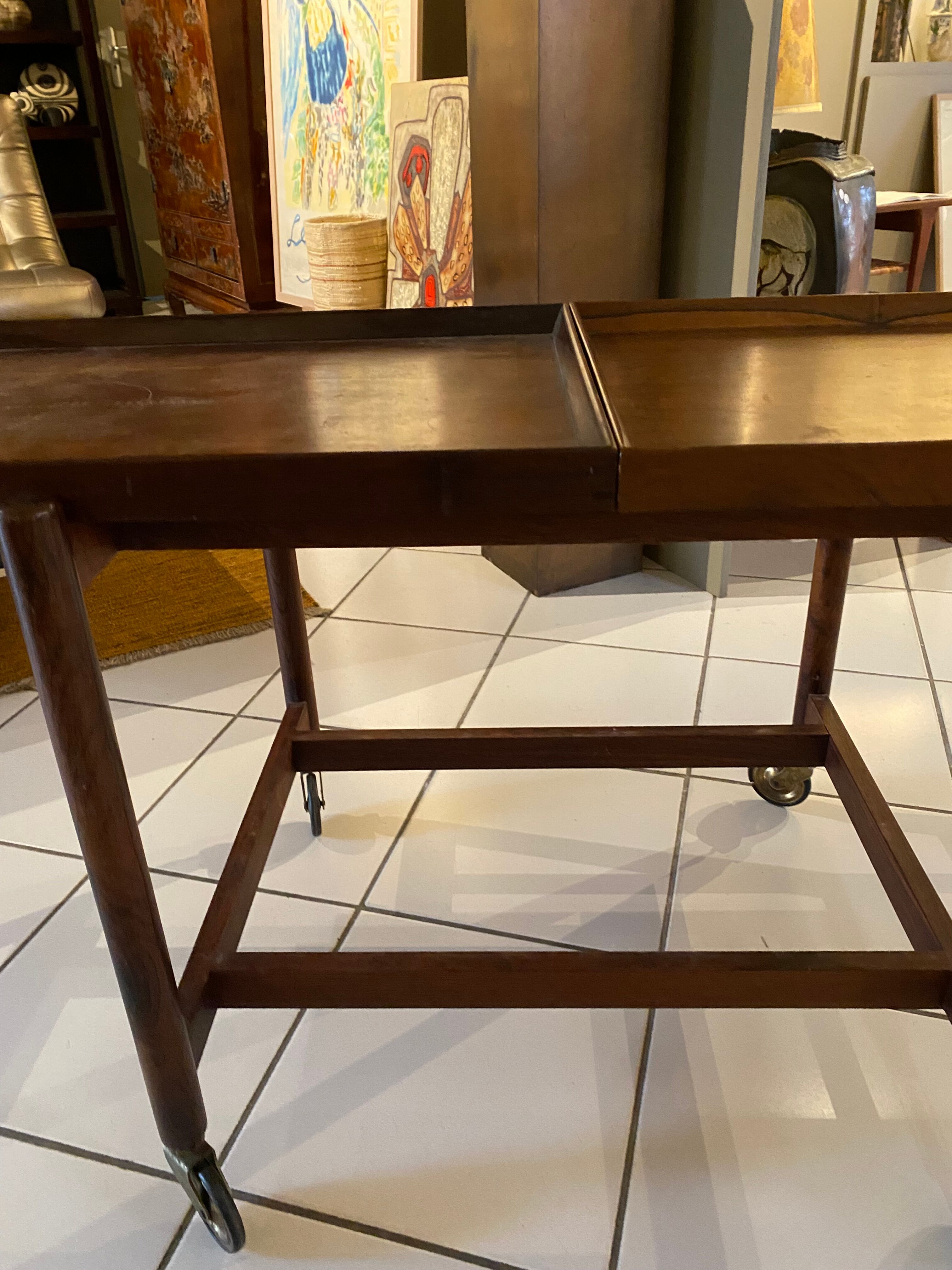 Console modulable en palissandre