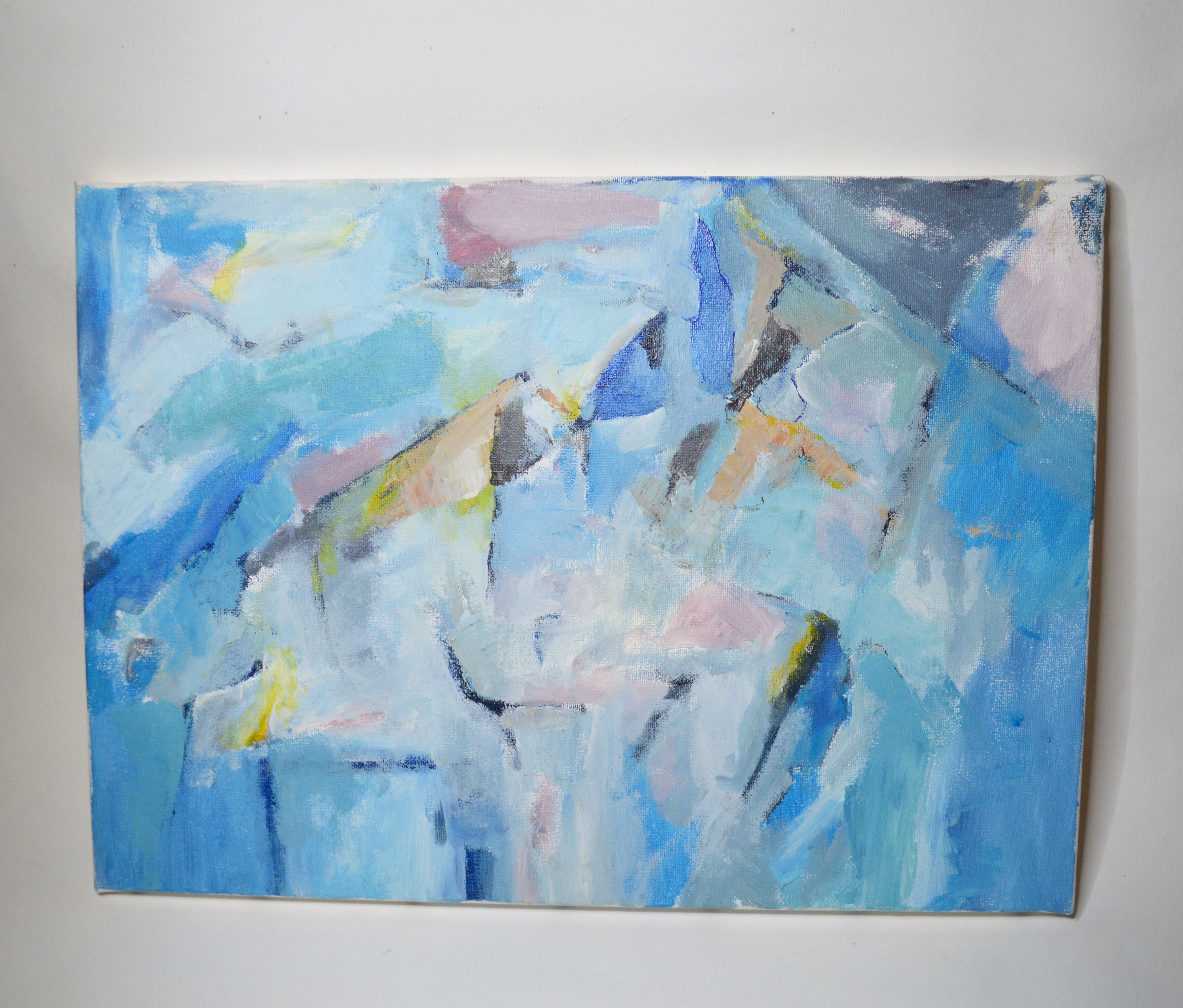 Abstract Mediterranean landscape