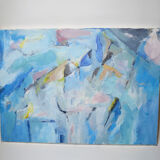 Abstract Mediterranean landscape