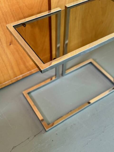 Table console bout de canapé années 70/80