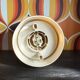 Art Deco ceiling light in uranium glass (ouraline) – Czechoslovakia – year
