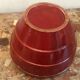 Burgundy glazed ceramic planter