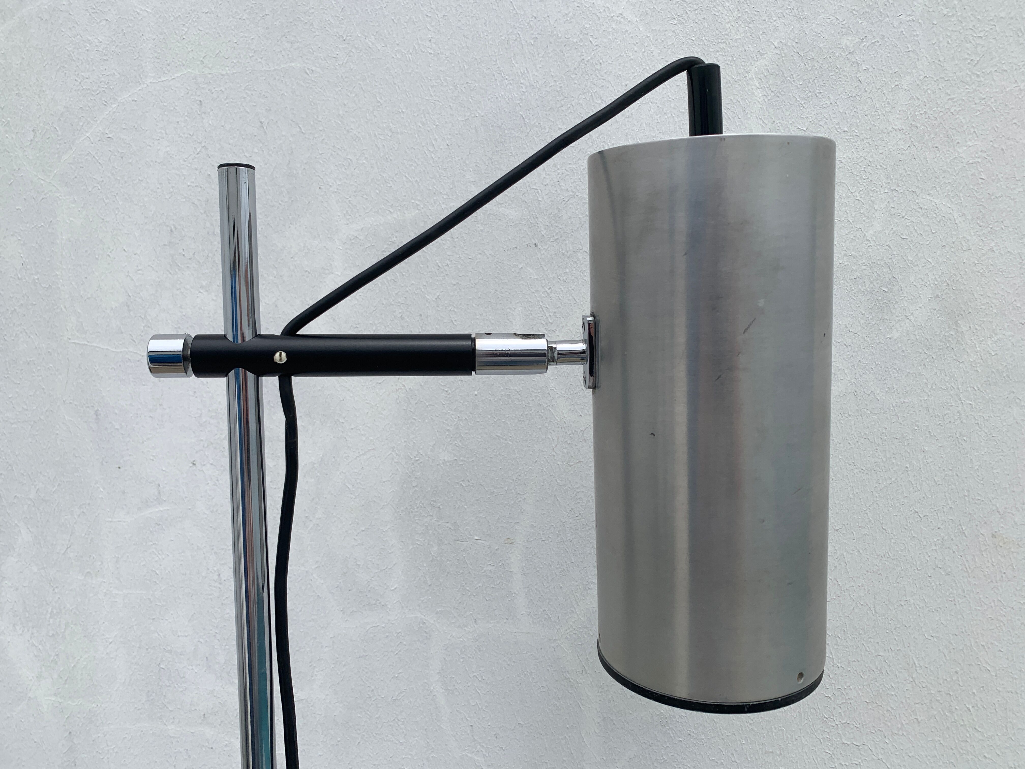 Articulated floor lamp Maria Pergay for Uginox, 1960