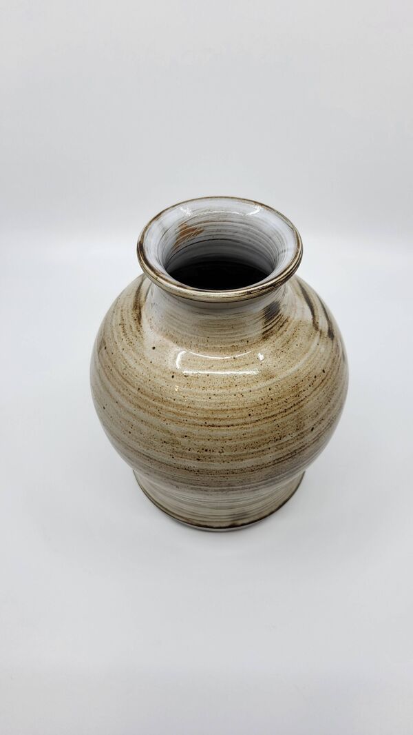 Vase Jacques Pouchain Atelier Dieulefit en céramique France 1960