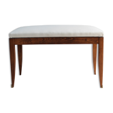 Piano bench chest wood