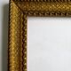 Antique gilded wooden frame for 212 x 272 mm subject