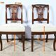 Suite of 5 Cuban Mahogany Chairs, Restoration Period – Early 19th Century