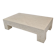 Fossil stone coffee table, 1980s