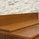 Teak wall shelf - L 112 cm