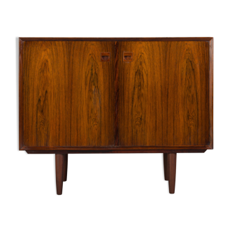 Small Danish rosewood sideboard by E. Brouer for Brouer Møbelfabrik, 1960s