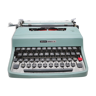 Machine à écrire Olivetti Lettera 32 verte révisée ruban neuf