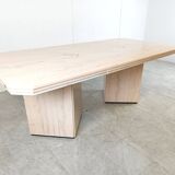 Vintage marble dining table, 1970s