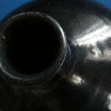 Vase boule bleu design (Ikébana)