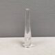 Slim transparent vase in crystal glass from Örrefors Sweden 1980s