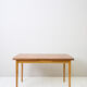 1960s Scandinavian rectangular extendable teak table