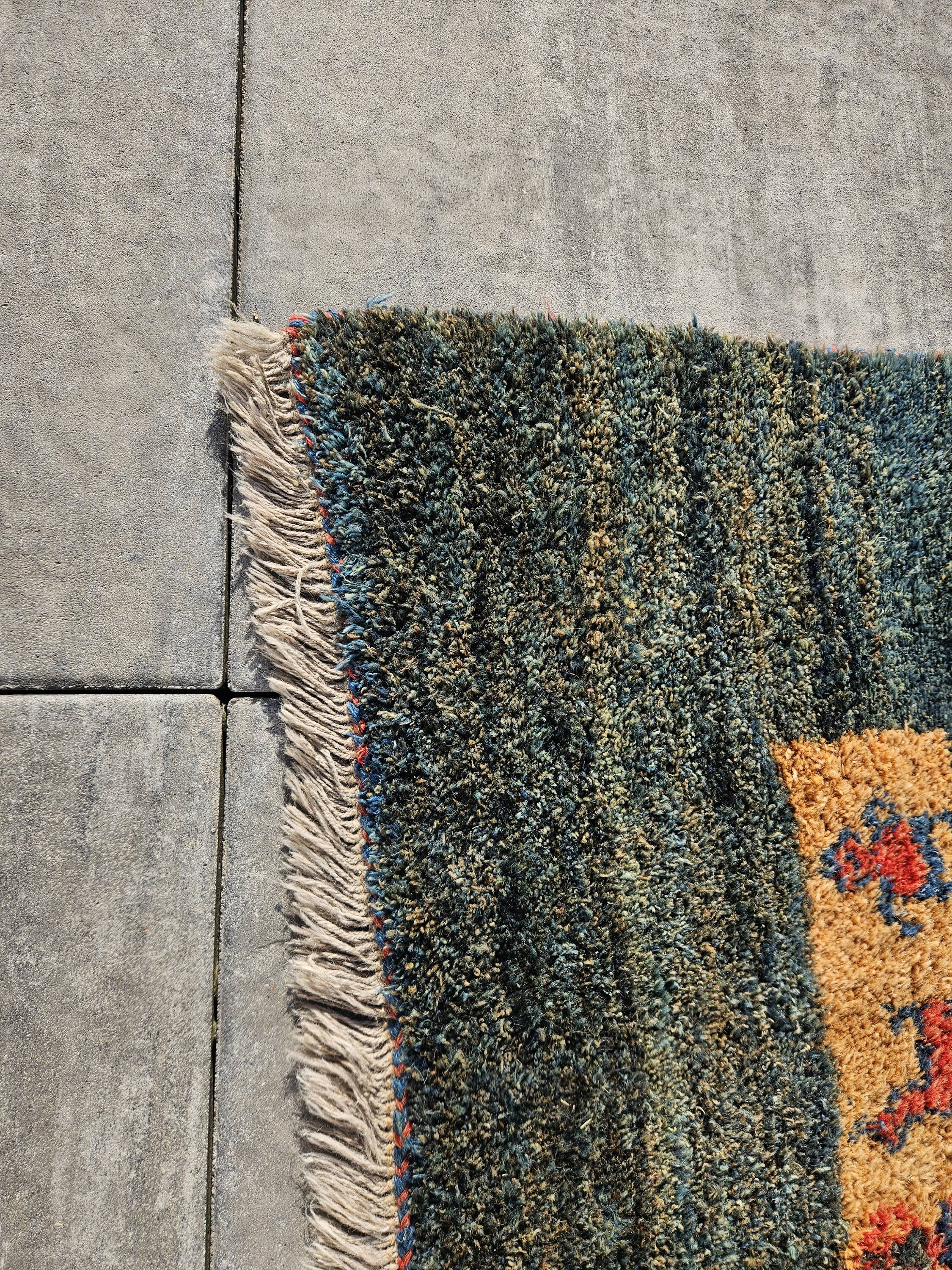 Tapis Gabbeh, Népal, laine, 290cm x 193cm