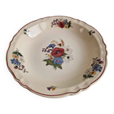 Large deep dish Sarreguemines Agreste model