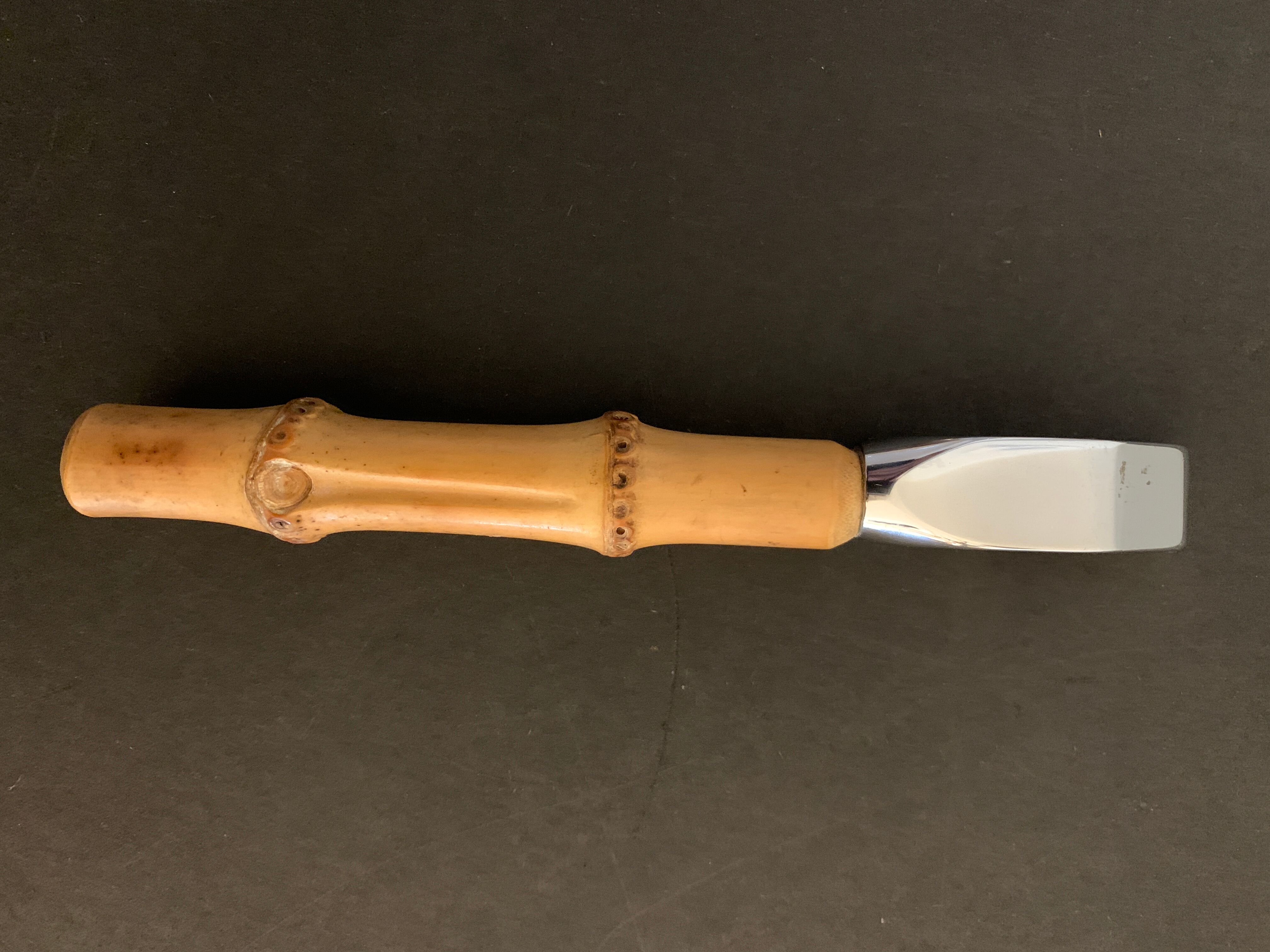 French bottle opener with bamboo handle, 1960