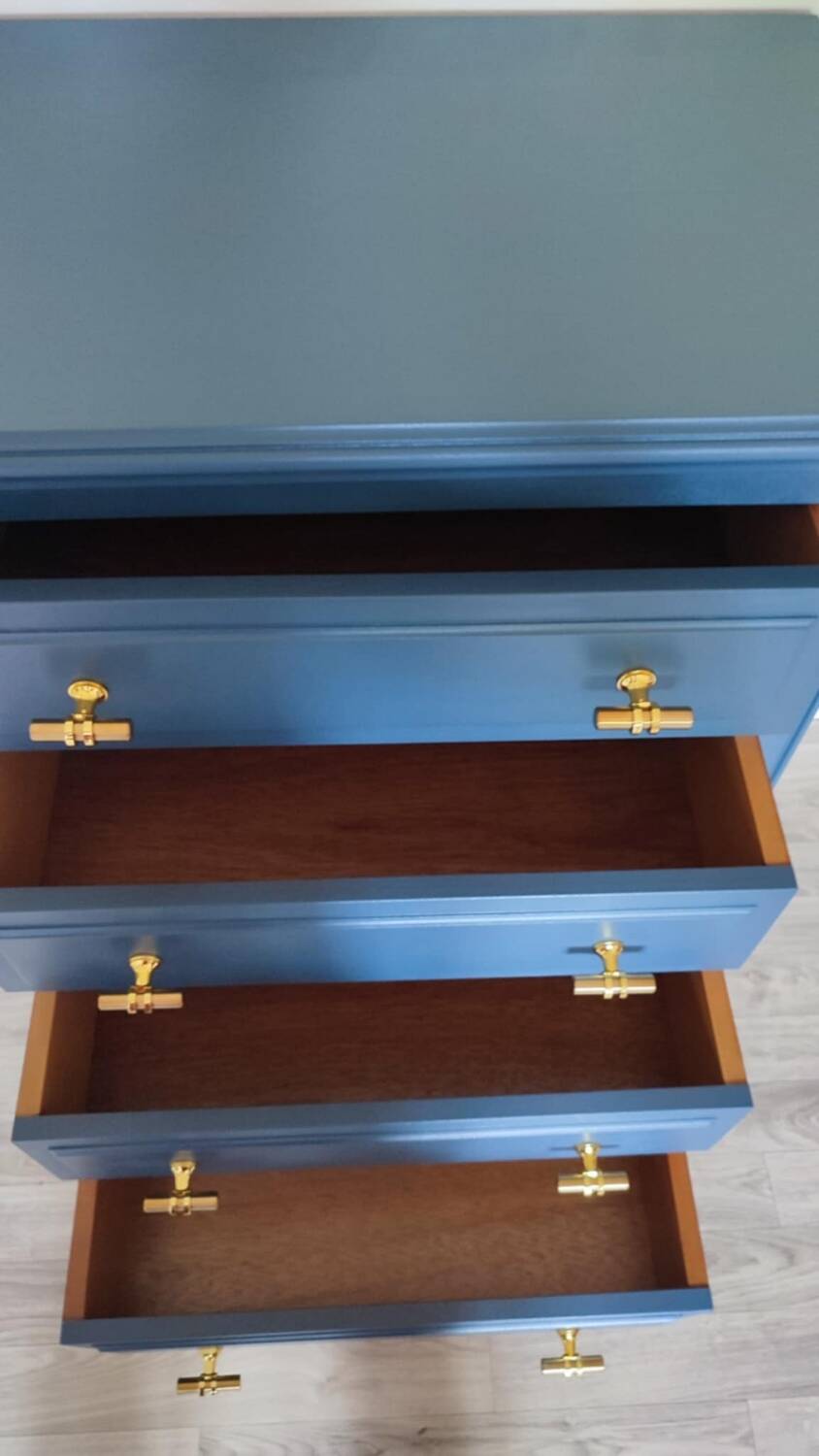 RESTORED ART DECO CHEST OF DRAWERS