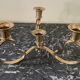 Gilded brass chandelier