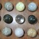 Vintage solitaire game semi gem stones