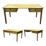 Early 20th century flat desk in fir