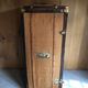 Trunk cabin in wood and fabrics around 1940