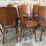 set of 8 chairs Baumann "Mondor"