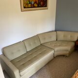 Vintage 2-Piece Modular Sofa