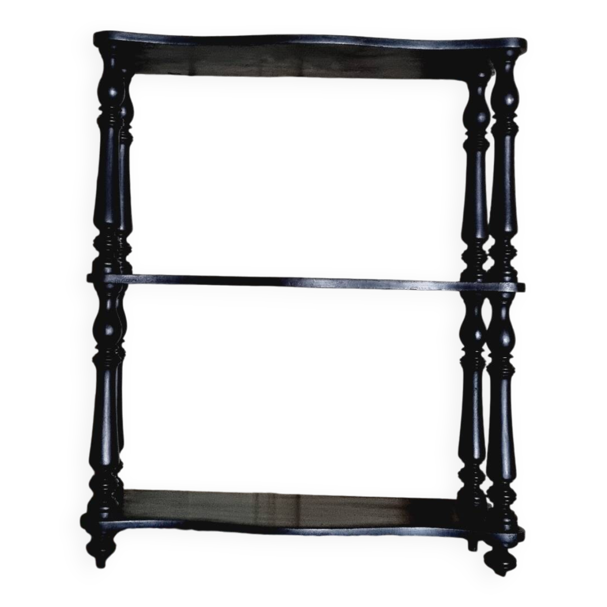 Lot of 2 old shelves